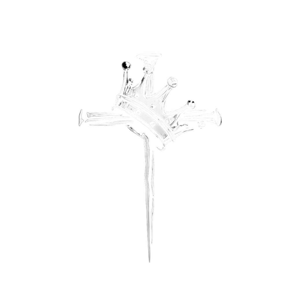 Krystoph — isotipo, corona sobre cruz